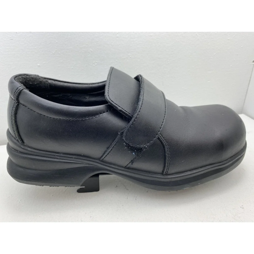 Red Wing Shoes 2413-05 Black Leather Steel Toe Slip On Work Shoes Mens 6.5 / W 8